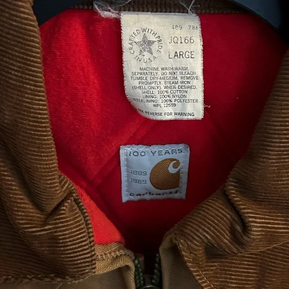 Vintage 1989 Carhartt Jacket - Picture 2 of 7